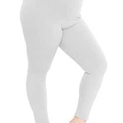 Women's Plus Size Full Length Cotton Leggings