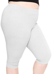 Women's and Plus Size Knee-Length Leggings