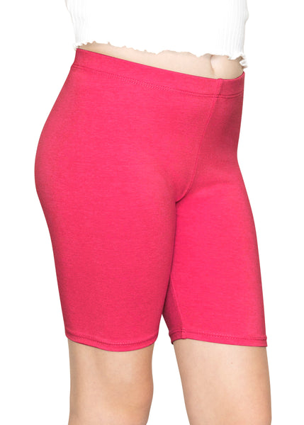Premium Stretch Youth Girl's Oh So Soft Biker Shorts