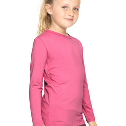 Youth Girl's Oh So Soft Long Sleeve Crew Neck Top Prints