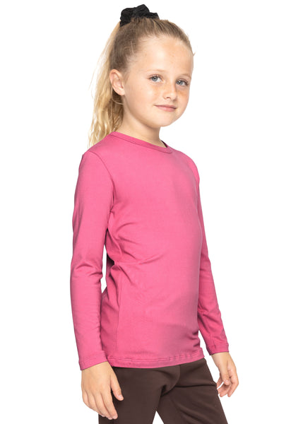 Youth Girls Oh So Soft Long Sleeve Crew Neck Top