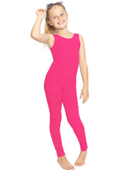 Teamwear Girl's Cotton Tank Unitard