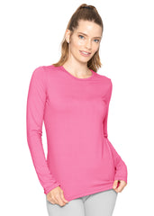 Women's and Plus Oh So Soft Long Sleeve Crew Neck Top