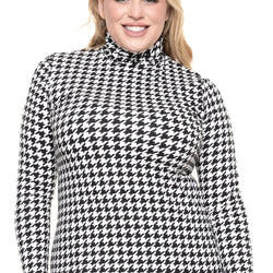 Women's Plus Size and Regular Long Sleeve Turtleneck
