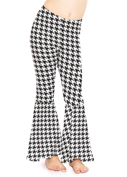 Girl's Stretch Bell Bottoms Flare Pants