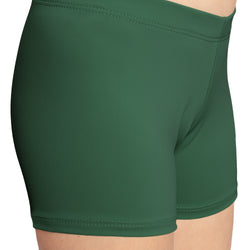 Girl's Nylon Spandex Stretch Booty Shorts