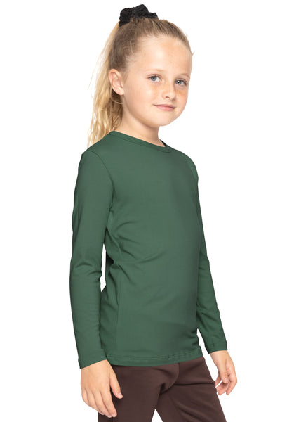 Youth Girls Oh So Soft Long Sleeve Crew Neck Top