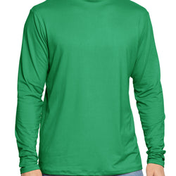 Men's Oh So Soft Mock Neck Long Sleeve Shirt Perfect for Casual Wear, Stylish, Classic Fit