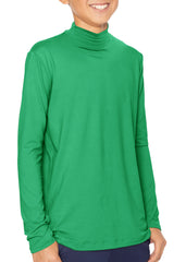 Youth Boy’s Oh So Soft Long Sleeve Mock Neck Top