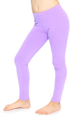 Girl's Cotton Footless Leggings More Colors