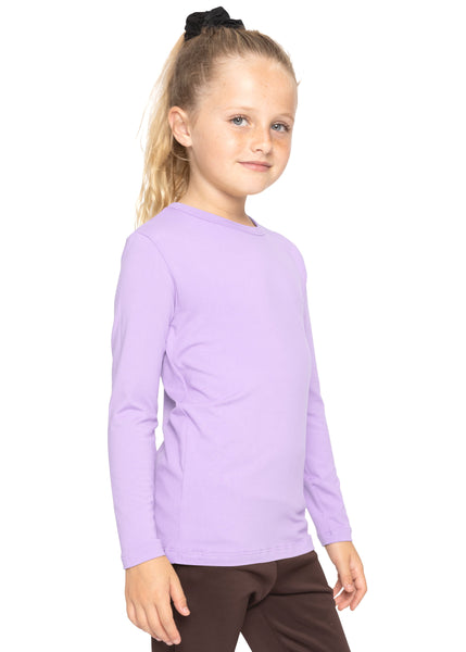 Youth Girls Oh So Soft Long Sleeve Crew Neck Top