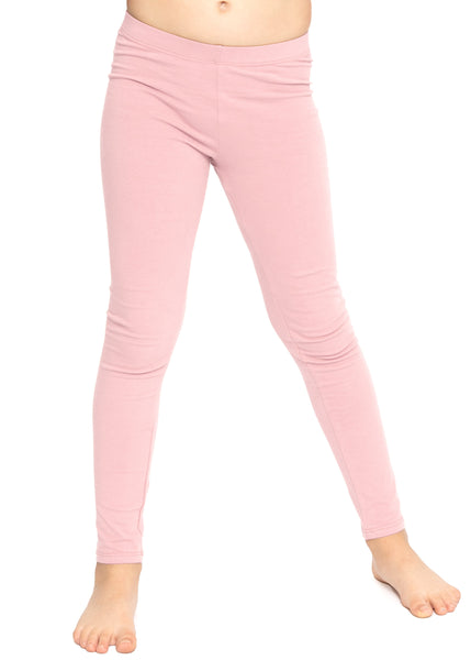 Oh So Soft Solid Youth Girl's Leggings