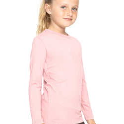 Youth Girls Oh So Soft Long Sleeve Crew Neck Top