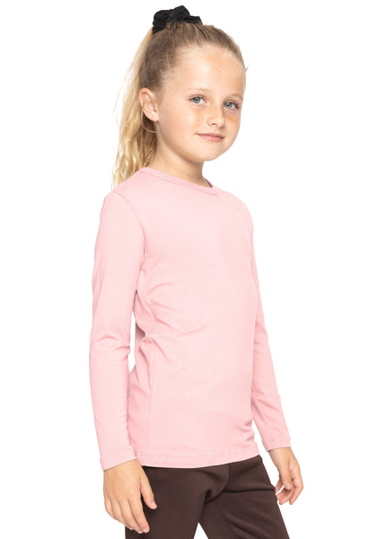 Youth Girls Oh So Soft Long Sleeve Crew Neck Top