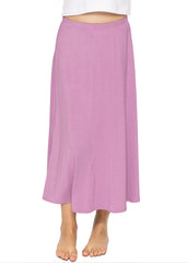 Youth Girl's Flowy A-Line Skirt Ankle Length More Colors