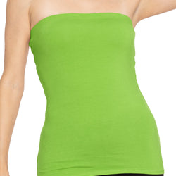 Women's & Plus Long Length Tube Top