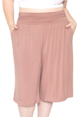 Women's Straight Leg and Flowy Gaucho Pants with Pockets
