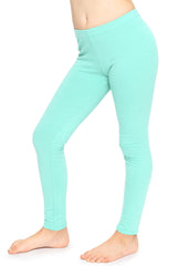 Girl's Cotton Footless Leggings More Colors