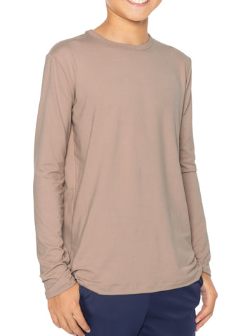 Boy's Oh So Soft Long Sleeve Top More Colors