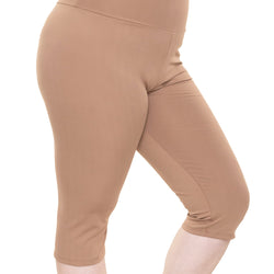 Women's and Plus Size Ultra Flex Leggings | Knee Length
