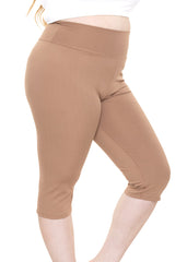 Women's and Plus Size Ultra Flex Leggings | Knee Length