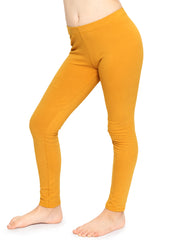 Girl's Cotton Footless Leggings More Colors