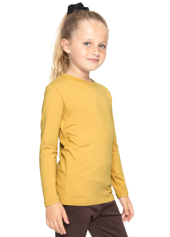 Youth Girls Oh So Soft Long Sleeve Crew Neck Top More Colors