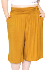Women's Straight Leg and Flowy Gaucho Pants with Pockets