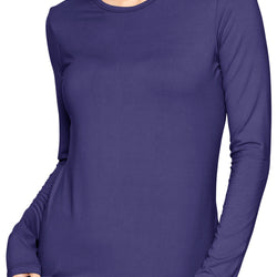 Women’s Oh So Soft Long Sleeve Shirt Base Layer Under Scrubs