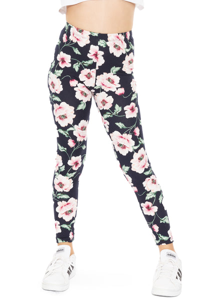 Oh So Soft Youth Girl's Prints Leggings