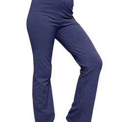 Girl's Cotton High Rise Everyday Straight Leg Yoga Pants – Youth Sizes for Little to Big Kids