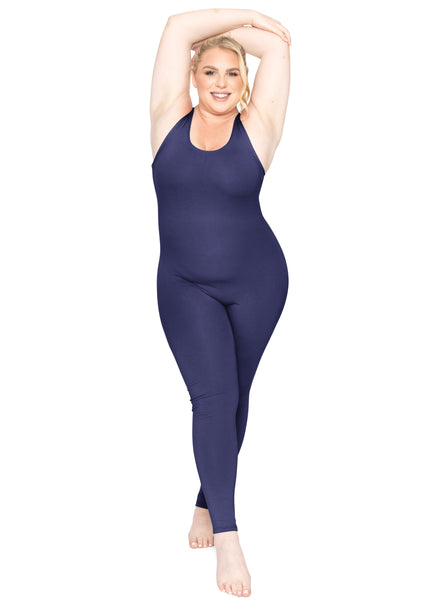 Women's Plus Size Teamwear Cotton Tank Unitard