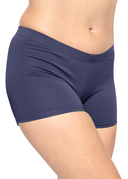 Women's and Plus Size Nylon Booty Shorts