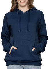 Women's and Plus Size Soft Hoodie with Extra Side Seam Zippered Pocket | Cozy and Functional | Small - 3X