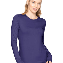 Women's and Plus Oh So Soft Long Sleeve Crew Neck Top