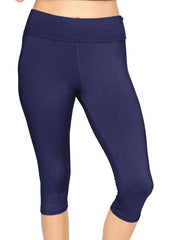 Women's and Plus Foldover Oh So Soft Knee-Length Leggings