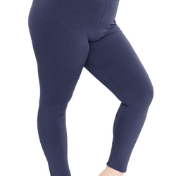 Women's Plus Size Full Length Cotton Leggings