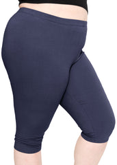 Women's and Plus Size Oh So Soft Knee Length Leggings