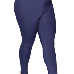 Stretch is Comfort Women's Plus Size Foldover Ankle Length Cotton Leggings
