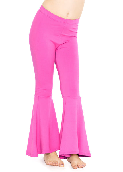 Girl's Stretch Bell Bottoms Flare Pants