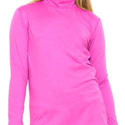 Youth Girl’s Oh So Soft Long Sleeve Mock Neck Top