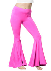 Women’s Plus Size Oh So Soft Pull On Stretchy Bell Bottom Flare Pants