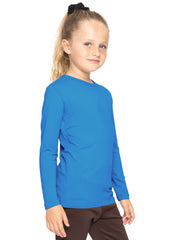 Youth Girl's Oh So Soft Long Sleeve Crew Neck Top Prints More Colors