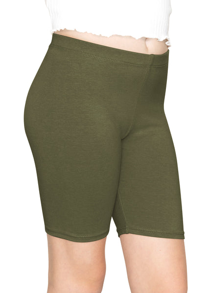 Girl's Cotton Biker Shorts