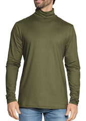 Men’s Oh So Soft Luxe Long Sleeve Stretch Turtleneck