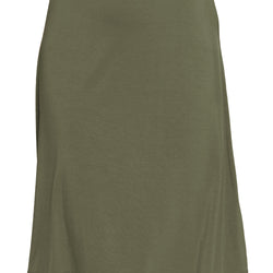 Women's Comfortable Flowy Airy A-Line Knee Length Light Weight Skirt