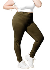 Women's High Waist Pull On Jeggings