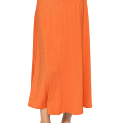 Youth Girl's Flowy A-Line Skirt Ankle Length