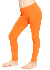 Girl's Cotton Footless Leggings More Colors