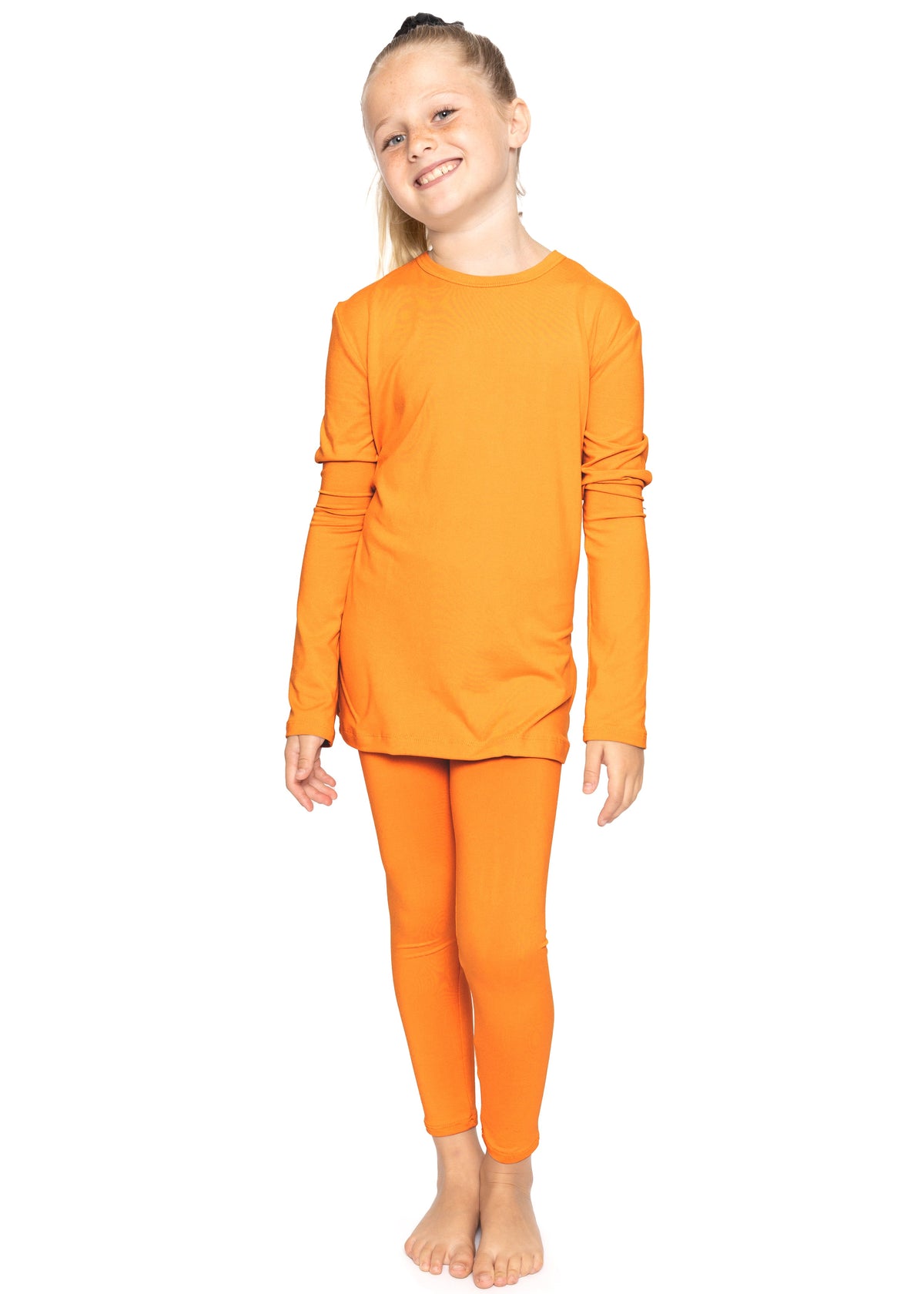 Oh So Soft Youth Girl's Long Sleeve Crew and Leggings Set, Includes Top and Bottom More Colors!